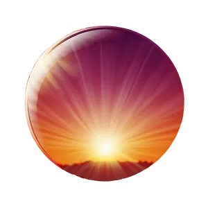 Sunset Flare Light Png 28 PNG image