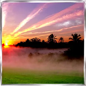 Sunset Fog Png 29 PNG image