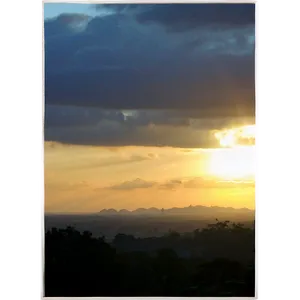 Sunset From The Hilltop Png Uil PNG image