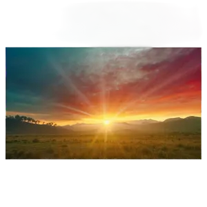 Sunset Glow Light Leak Overlay Png Nin68 PNG image