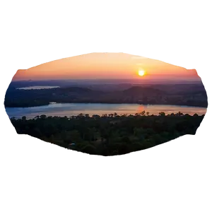 Sunset Horizon Line PNG Xkt