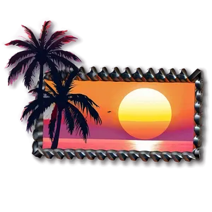 Sunset Mirage Picture PNG 52