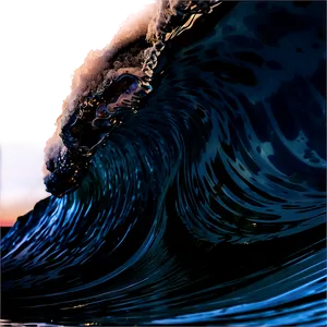 Sunset Ocean Wave Png 22 PNG image