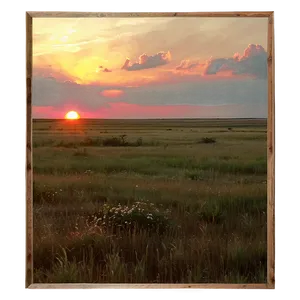 Sunset On The Prairie Png Jgx64 PNG image