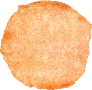 Sunset Orange Watercolor Splotch PNG image