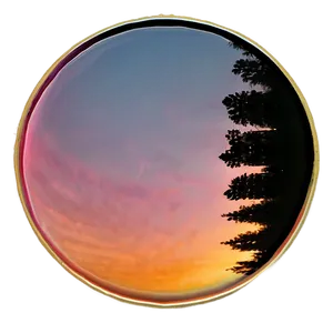 Sunset Reflection Water Png Pqx54 PNG image