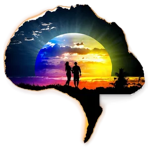 Sunset Silhouette PNG Fvd