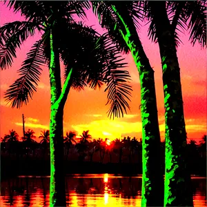 Sunset Through Trees Png Ylo43 PNG image