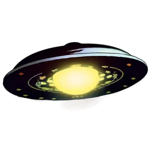 Sunset Ufo PNG Ojd14 PNG