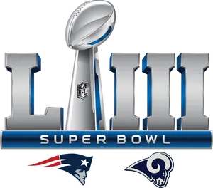 Super Bowl L I I I Logowith Teams PNG image