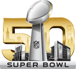 Super Bowl Trophy Illustration