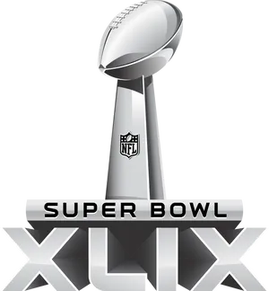 Super Bowl Trophy Illustration