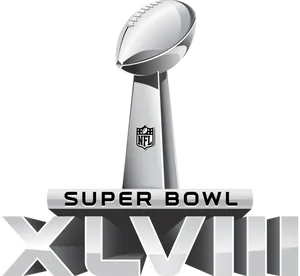 Super Bowl Trophy Illustration