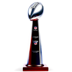 Super Bowl Trophy Replica Png 05252024 PNG image