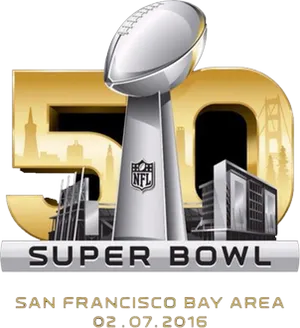 Super Bowl50 San Francisco Bay Area Logo PNG image