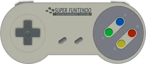 Super Funtendo Controller Vector PNG image