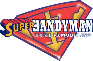 Super Handyman Home Remodeling Logo PNG image