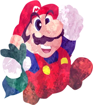 Super Mario Artistic Render