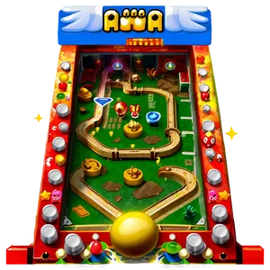 Super Mario Pinball Adventure Png Rxl PNG image