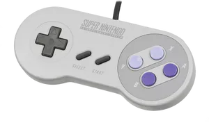 Super Nintendo Controller Classic PNG image