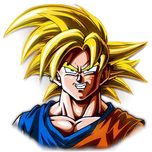 Super Saiyan 3 Goku In Space Png Byo96 PNG image