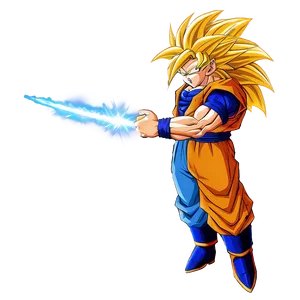 Super Saiyan 3 Goku In Space Png Lgh44 PNG image