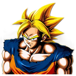 Super Saiyan 3 Goku In The Moonlight PNG Mlf20 PNG