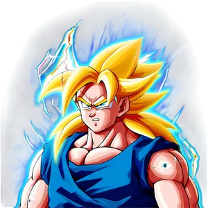 Super Saiyan 3 Goku's Legendary Transformation Png Eyc21 PNG image