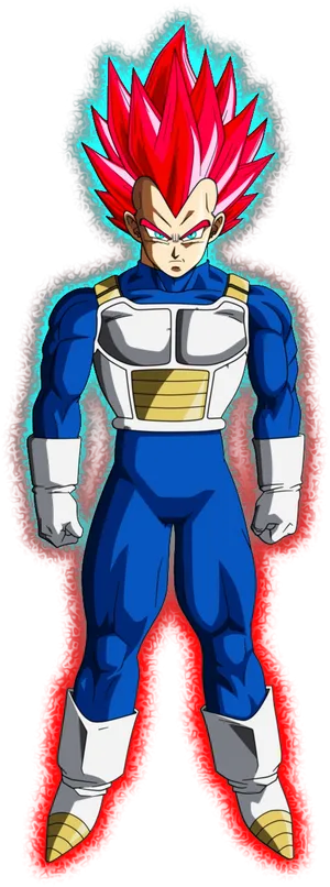 Super Saiyan Aura Character PNG image