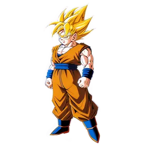 Super Saiyan Drip Goku Png 06212024 PNG image