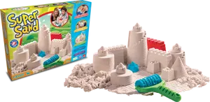 Super Sand Castle Playset PNG image