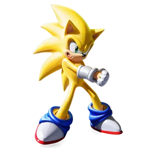 Super Sonic Transformation PNG 17