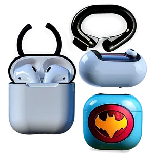 Superhero Airpods Case Template PNG 06292024