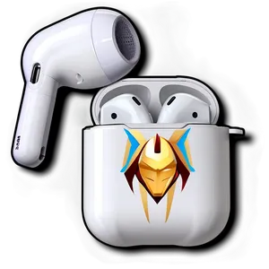 Superhero Airpods Case Template PNG 37