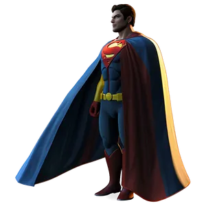 Superhero Cape In 3d Model PNG Kwh12