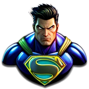 Superhero Cartoon Hair Png Ncq PNG image