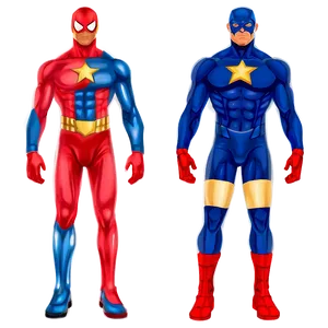 Superhero Costume Design PNG 05062024