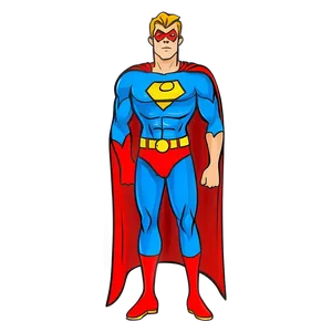 Superhero Doodle PNG Ssr