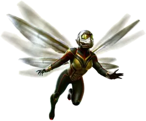 Superhero_ Flying_with_ Wings.png PNG image