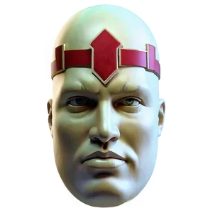 Superhero Headshot3 D Render