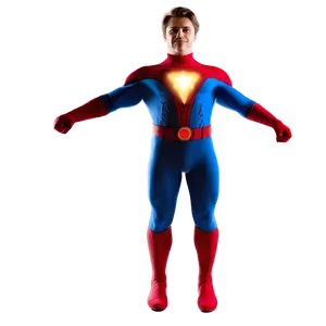 Superhero In Space PNG Yvb