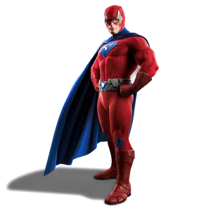 Superhero In The Desert PNG 05062024