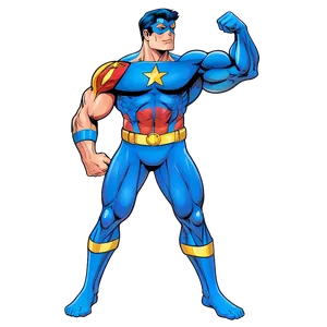 Superhero Muscle Man Png 16 PNG image