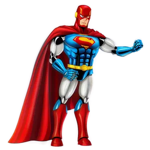 Superhero Robot Clipart PNG 06262024