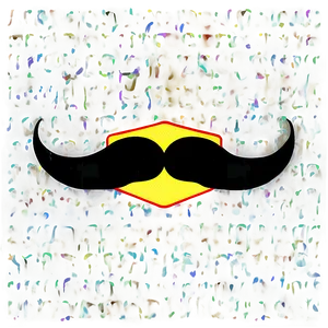 Superhero Secret Identity Mustache PNG 93