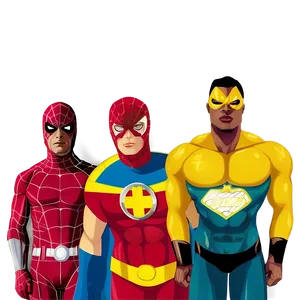 Superhero Team Png Inp32 PNG image