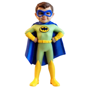 Superhero With Cape PNG Weg25