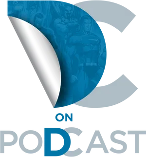 Superheroes Podcast Logo PNG image