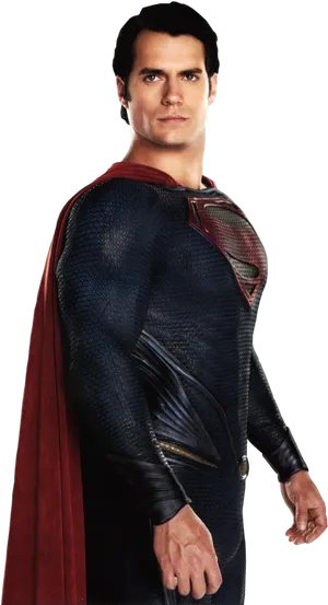 Superheroin Blueand Red Costume PNG image