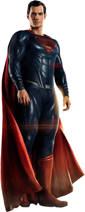 Superheroin Blueand Red Costume PNG image